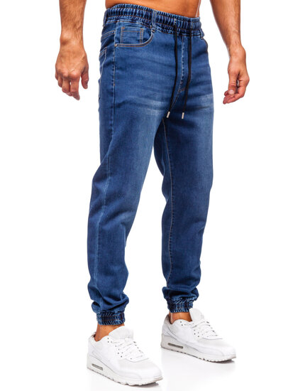 Men's Denim Joggers Navy Blue Bolf 8163