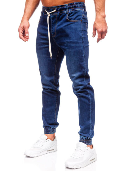 Men's Denim Joggers Navy Blue Bolf 9080