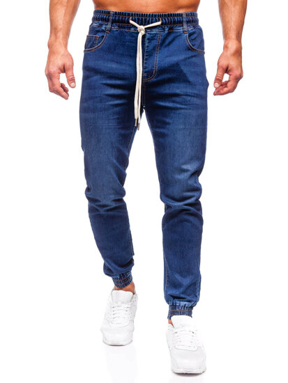 Men's Denim Joggers Navy Blue Bolf 9080