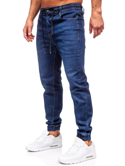 Men's Denim Joggers Navy Blue Bolf 9091