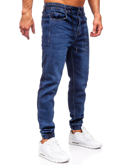 Men's Denim Joggers Navy Blue Bolf 9091