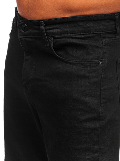 Men's Denim Shorts Black Bolf 0624