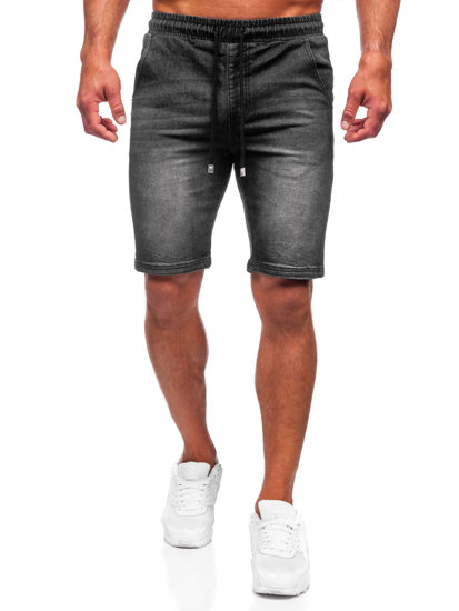 Men's Denim Shorts Black Bolf MP0276N