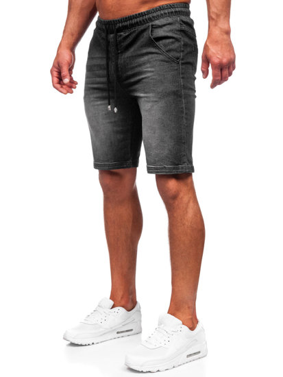 Men's Denim Shorts Black Bolf MP0276N