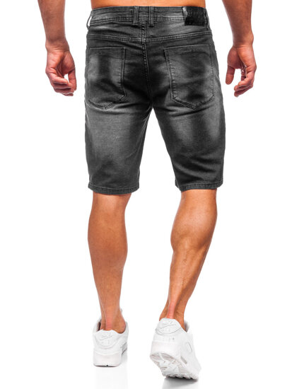 Men's Denim Shorts Black Bolf MP0277N