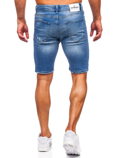 Men's Denim Shorts Blue Bolf 0366