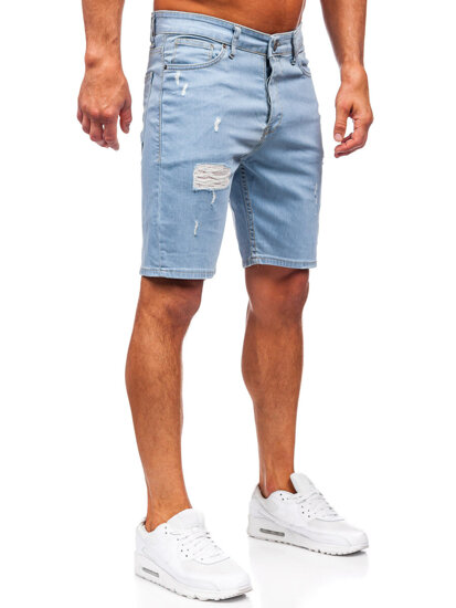 Men's Denim Shorts Blue Bolf 0426