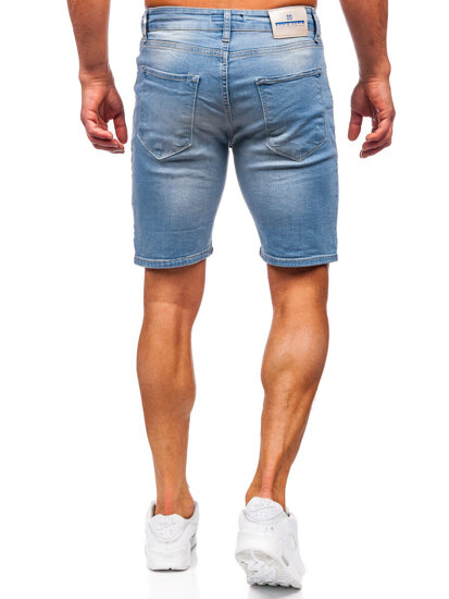 Men's Denim Shorts Blue Bolf 0464