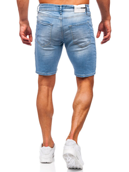 Men's Denim Shorts Blue Bolf 0478