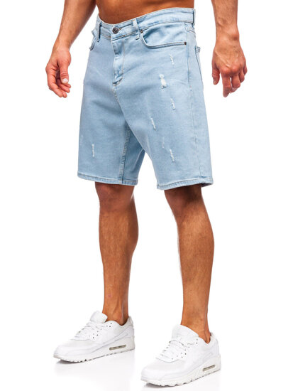 Men's Denim Shorts Blue Bolf 0631