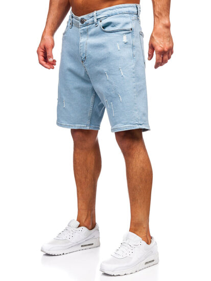 Men's Denim Shorts Blue Bolf 0634