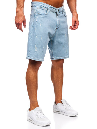 Men's Denim Shorts Blue Bolf 0634