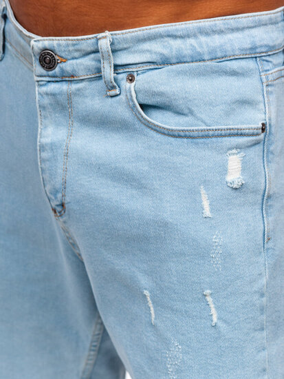 Men's Denim Shorts Blue Bolf 0634