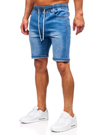 Men's Denim Shorts Blue Bolf 8262