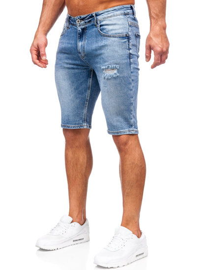 Men's Denim Shorts Blue Bolf KG3916