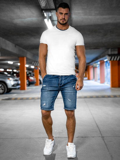 Men's Denim Shorts Blue Bolf MP0042B