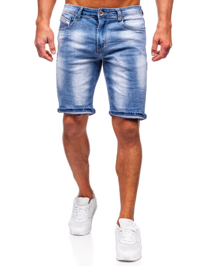 Men's Denim Shorts Blue Bolf NG60360