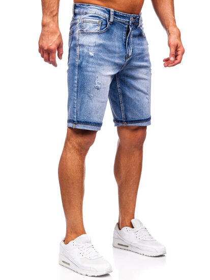 Men's Denim Shorts Blue Bolf NG60367