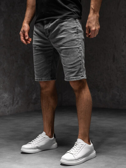 Men's Denim Shorts Graphite Bolf MP0274A1