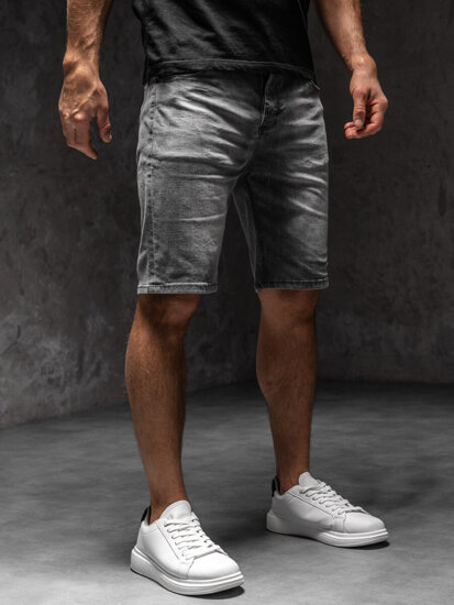 Men's Denim Shorts Graphite Bolf MP0277GSA1