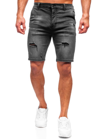 Men's Denim Shorts Grey Bolf MP0036G