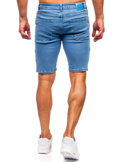 Men's Denim Shorts Navy Blue Bolf 0735