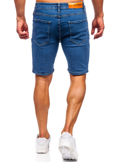 Men's Denim Shorts Navy Blue Bolf 0762