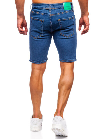 Men's Denim Shorts Navy Blue Bolf 0790