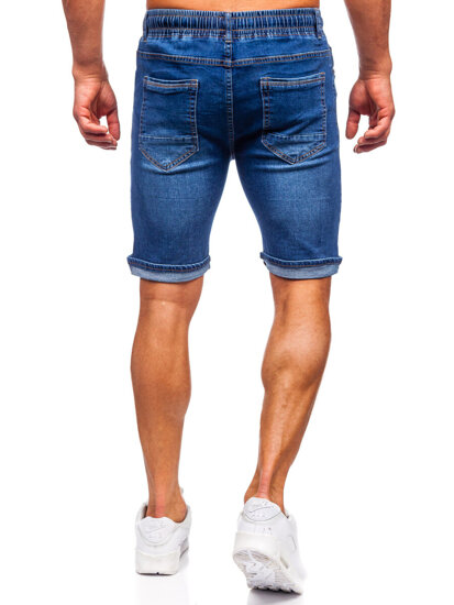 Men's Denim Shorts Navy Blue Bolf 9323