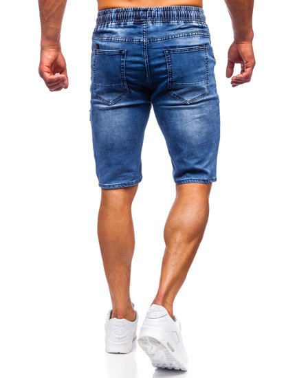 Men's Denim Shorts Navy Blue Bolf KG3600-3