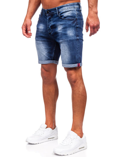 Men's Denim Shorts Navy Blue Bolf MP0260BS