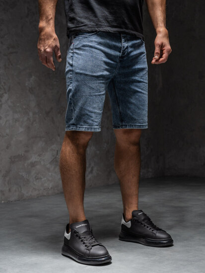 Men's Denim Shorts Navy Blue Bolf MP0274BCA1