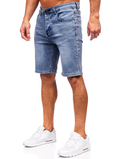 Men's Denim Shorts Navy Blue Bolf MP0277BS