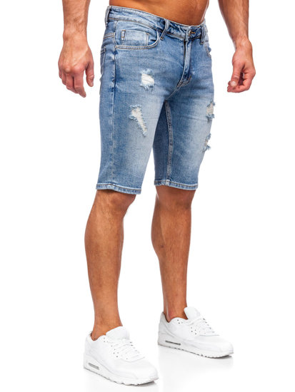 Men's Denim Shorts Sky Blue Bolf KG3912