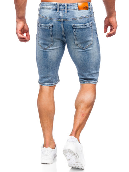 Men's Denim Shorts Sky Blue Bolf KG3932