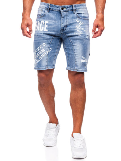 Men's Denim Shorts Sky Blue Bolf MP0259BC