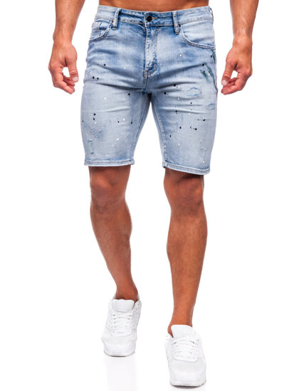 Men's Denim Shorts Sky Blue Bolf MP0262BC