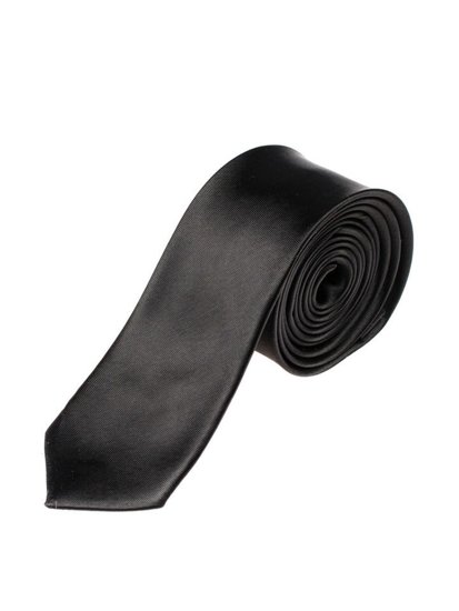 Men's Elegant Slim Tie Black Bolf K001