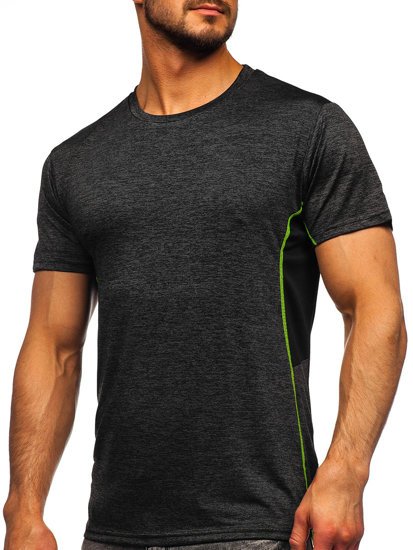 Men's Gym T-shirt Black Bolf HM073