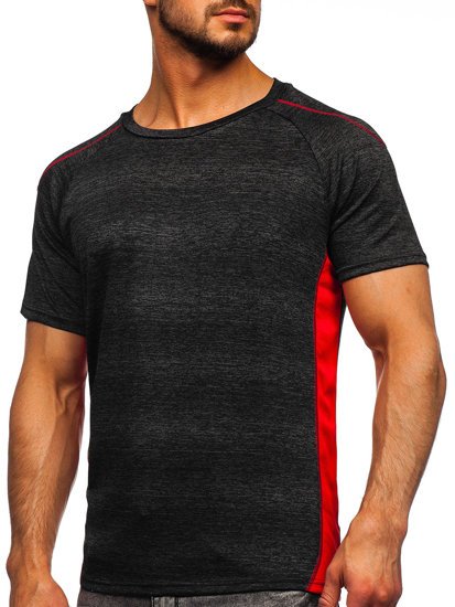 Men's Gym T-shirt Black Bolf HM074