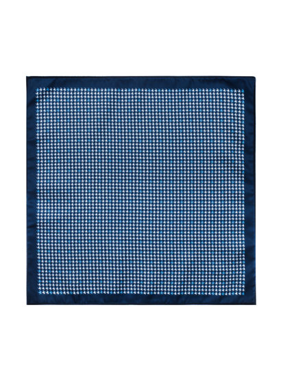 Men's Handkerchief Navy Blue Bolf PO21