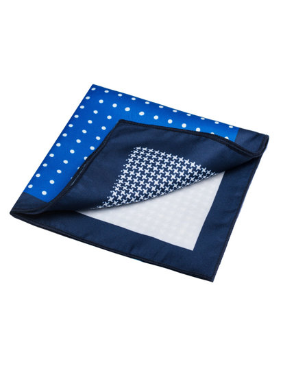 Men's Handkerchief Navy Blue Bolf PO22