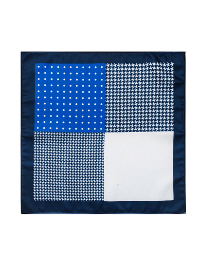 Men's Handkerchief Navy Blue Bolf PO22