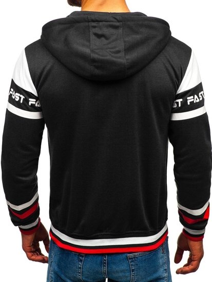 Men's Hoodie Black Bolf 35022