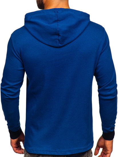 Men's Hoodie Blue Bolf 146312