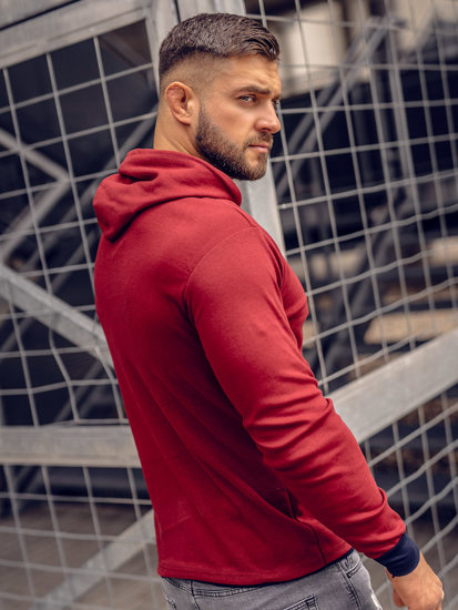 Men's Hoodie Claret Bolf 145380