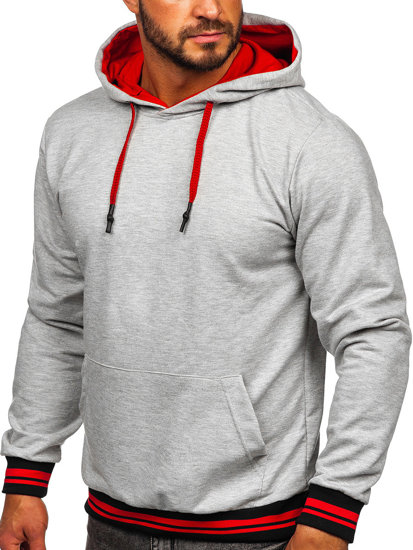 Men's Hoodie Grey Bolf 145369