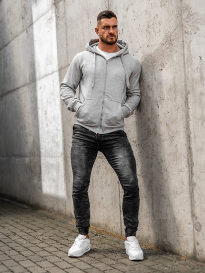 Men's Hoodie Grey Bolf 2008A