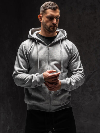 Men's Hoodie Grey Bolf 2008A1