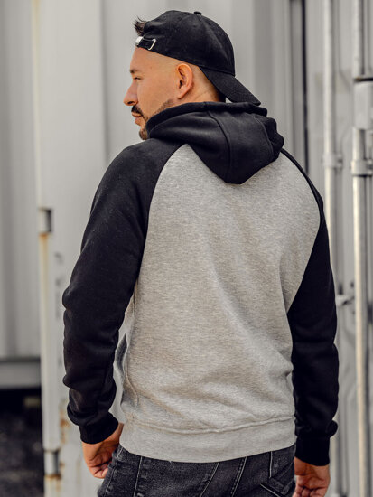 Men's Hoodie Grey Bolf LM77002